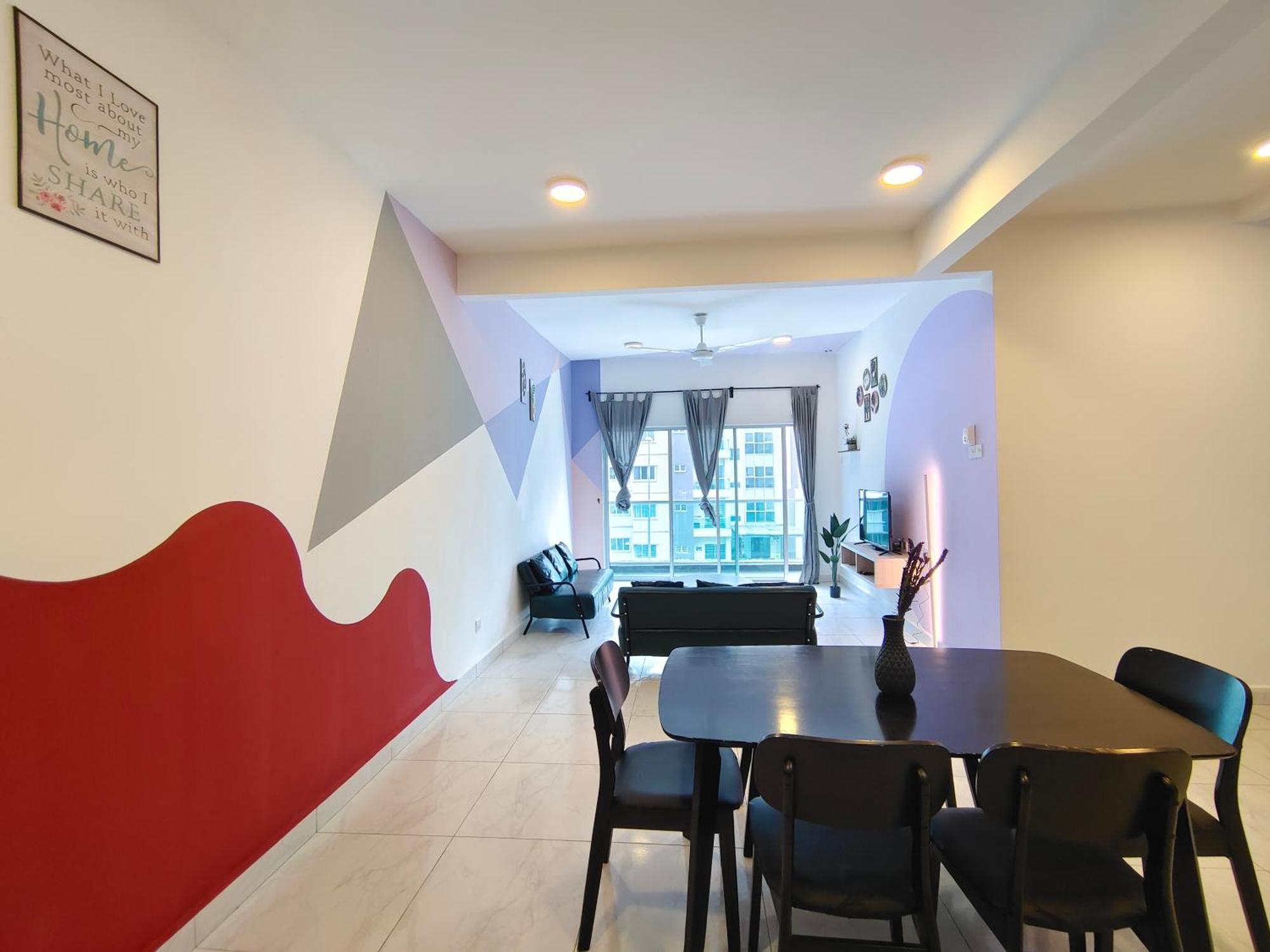 Icolor Home & Stay Ch3 Tanah Rata Ngoại thất bức ảnh