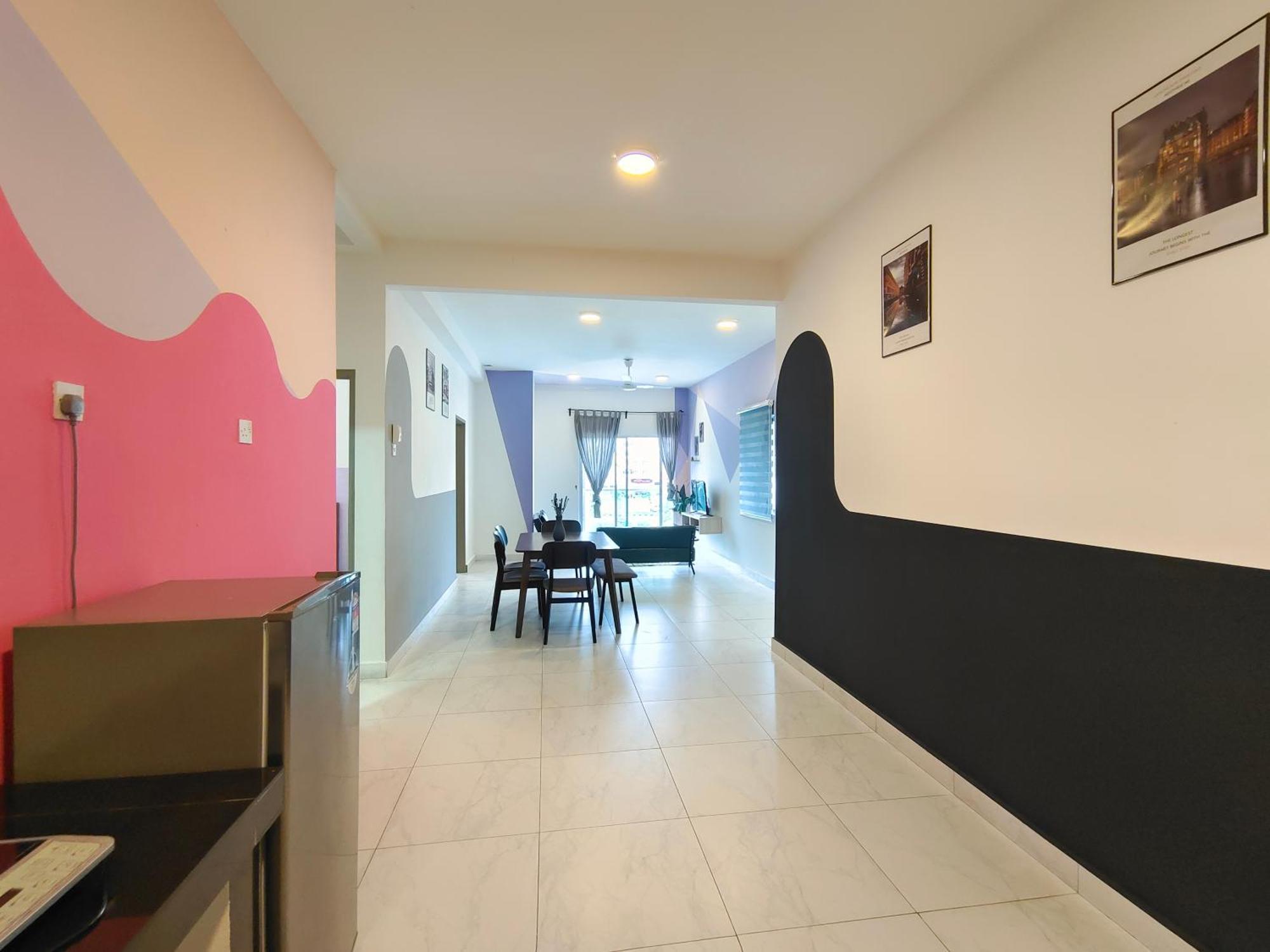 Icolor Home & Stay Ch3 Tanah Rata Ngoại thất bức ảnh