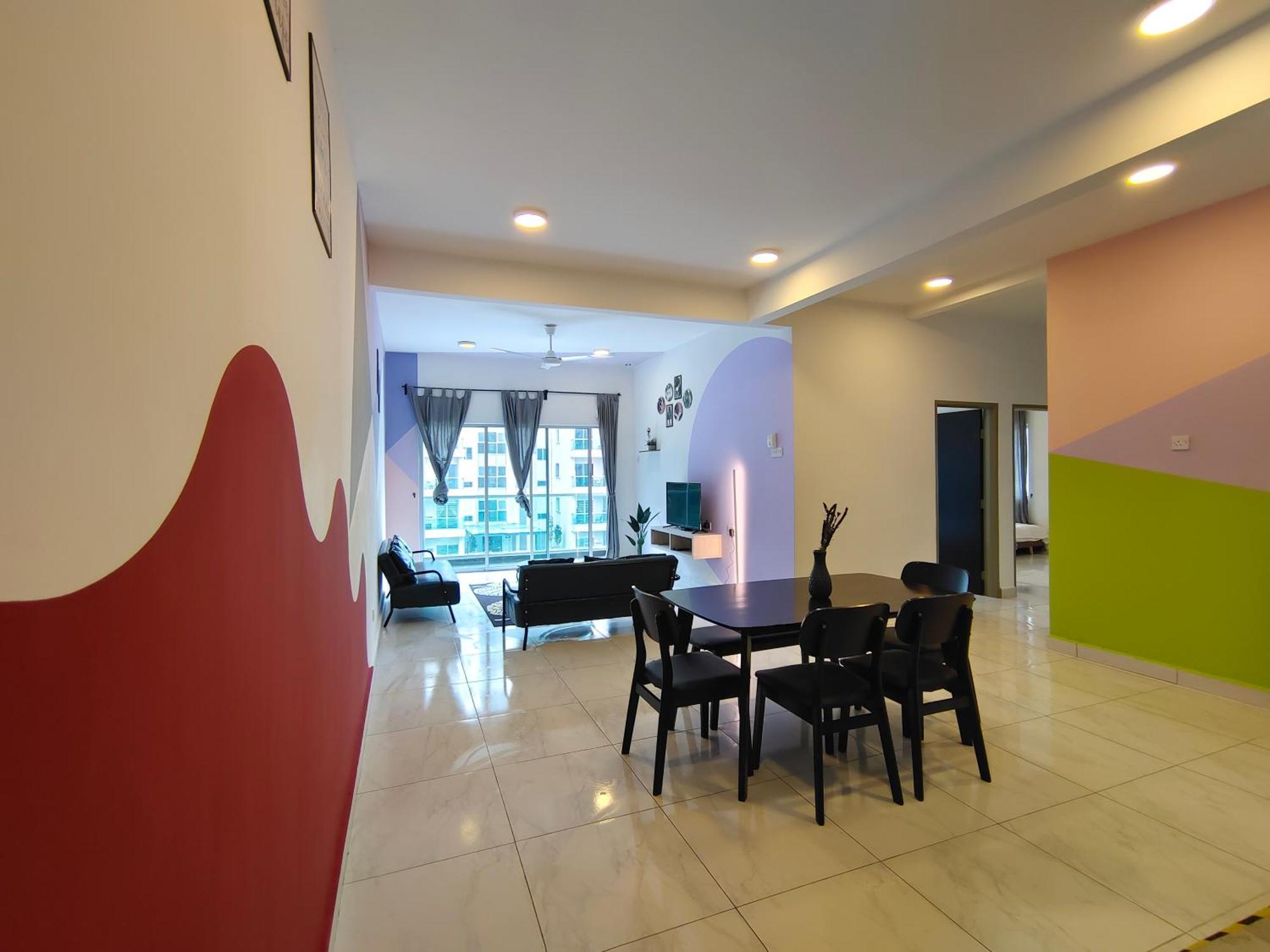 Icolor Home & Stay Ch3 Tanah Rata Ngoại thất bức ảnh