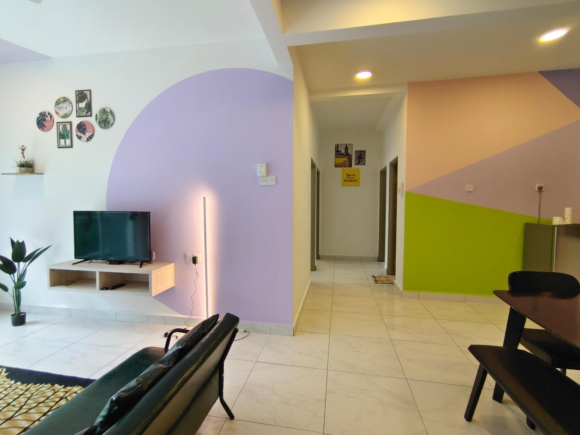 Icolor Home & Stay Ch3 Tanah Rata Ngoại thất bức ảnh