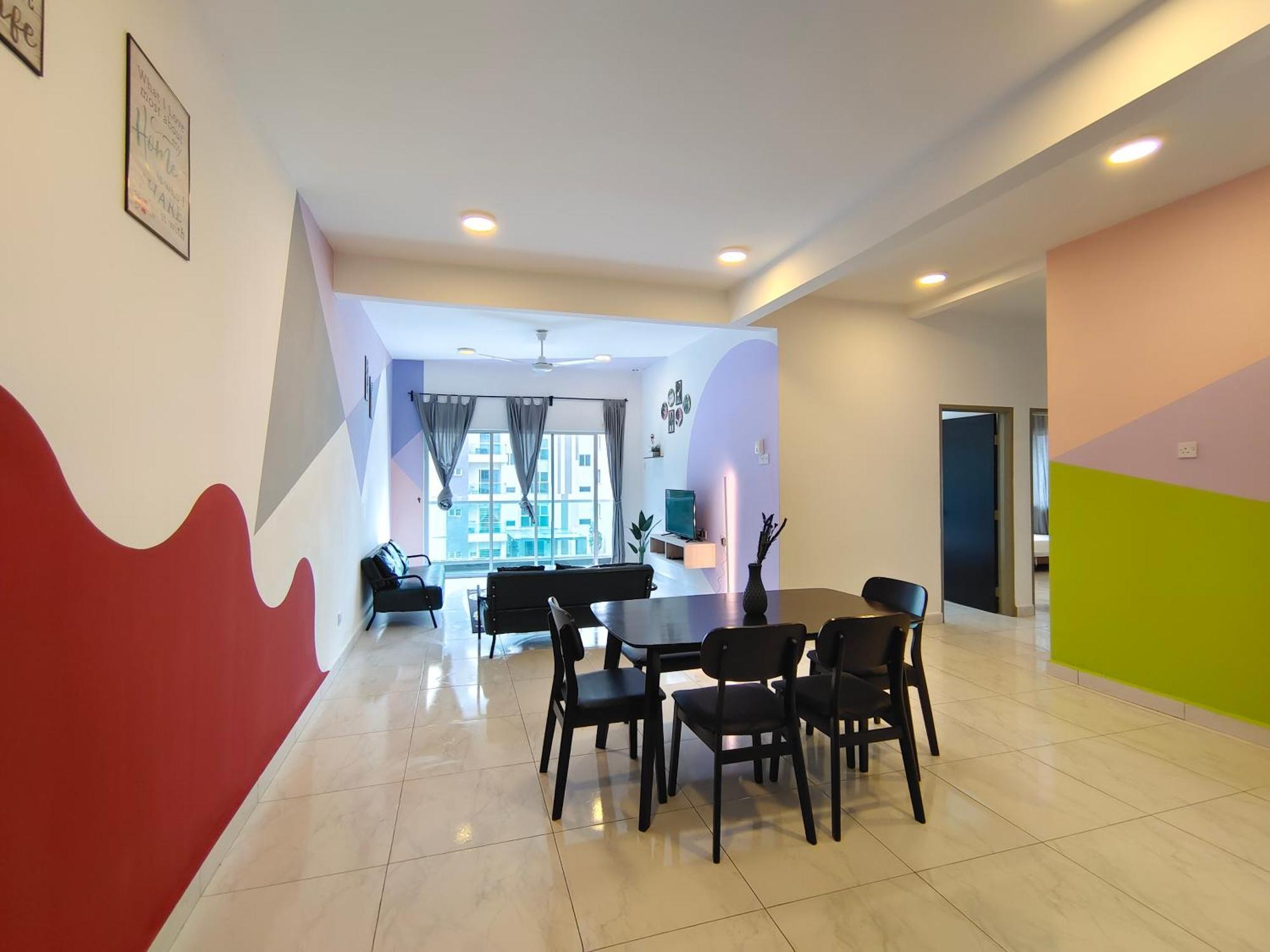 Icolor Home & Stay Ch3 Tanah Rata Ngoại thất bức ảnh